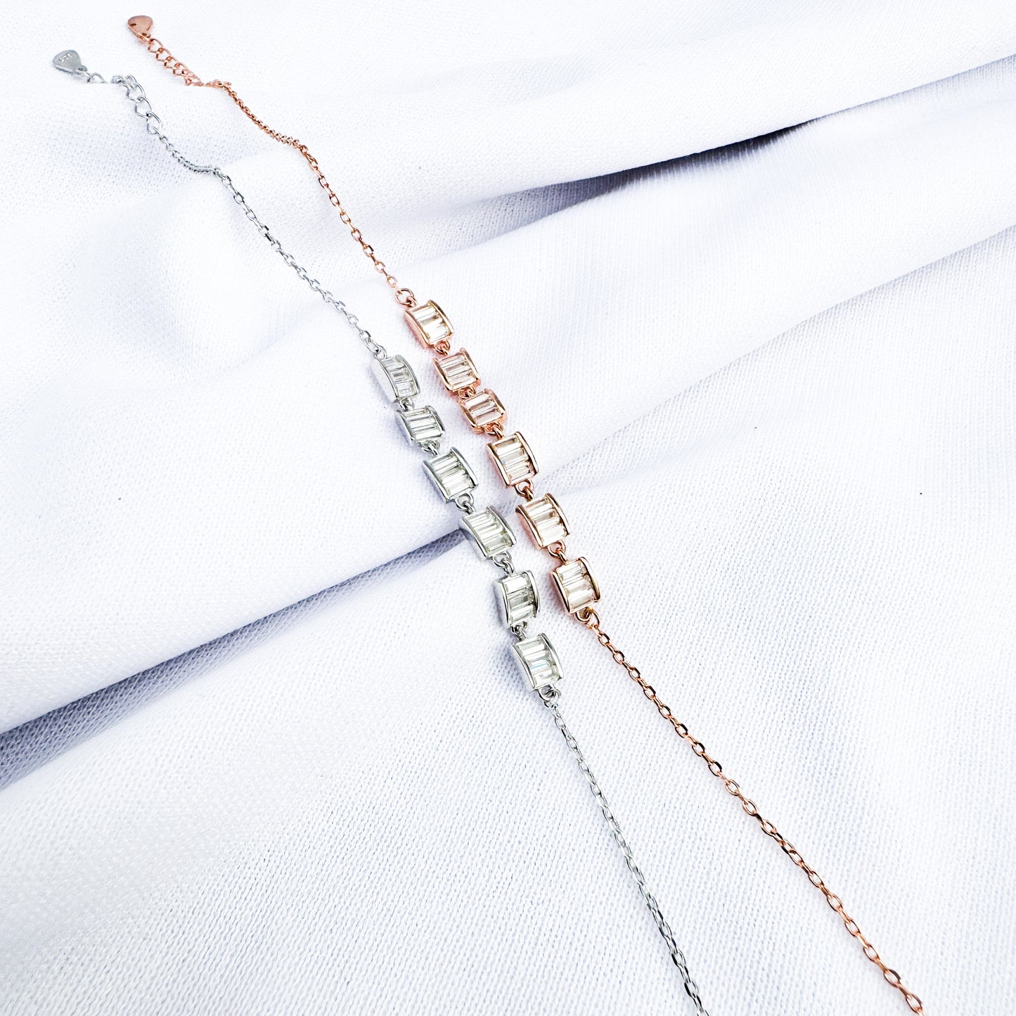 Rose Gold Bagutte Bracelet