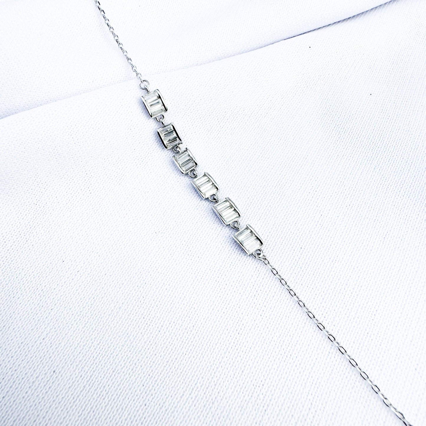 Rose Gold Bagutte Bracelet