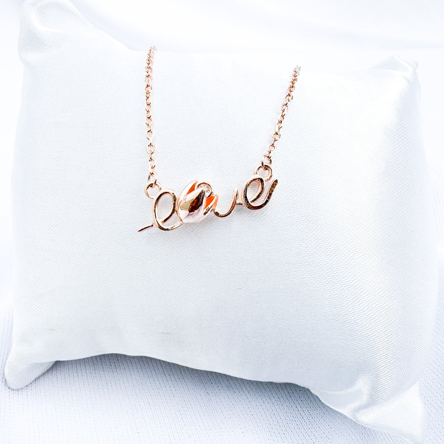 Love Rose Gold Necklace