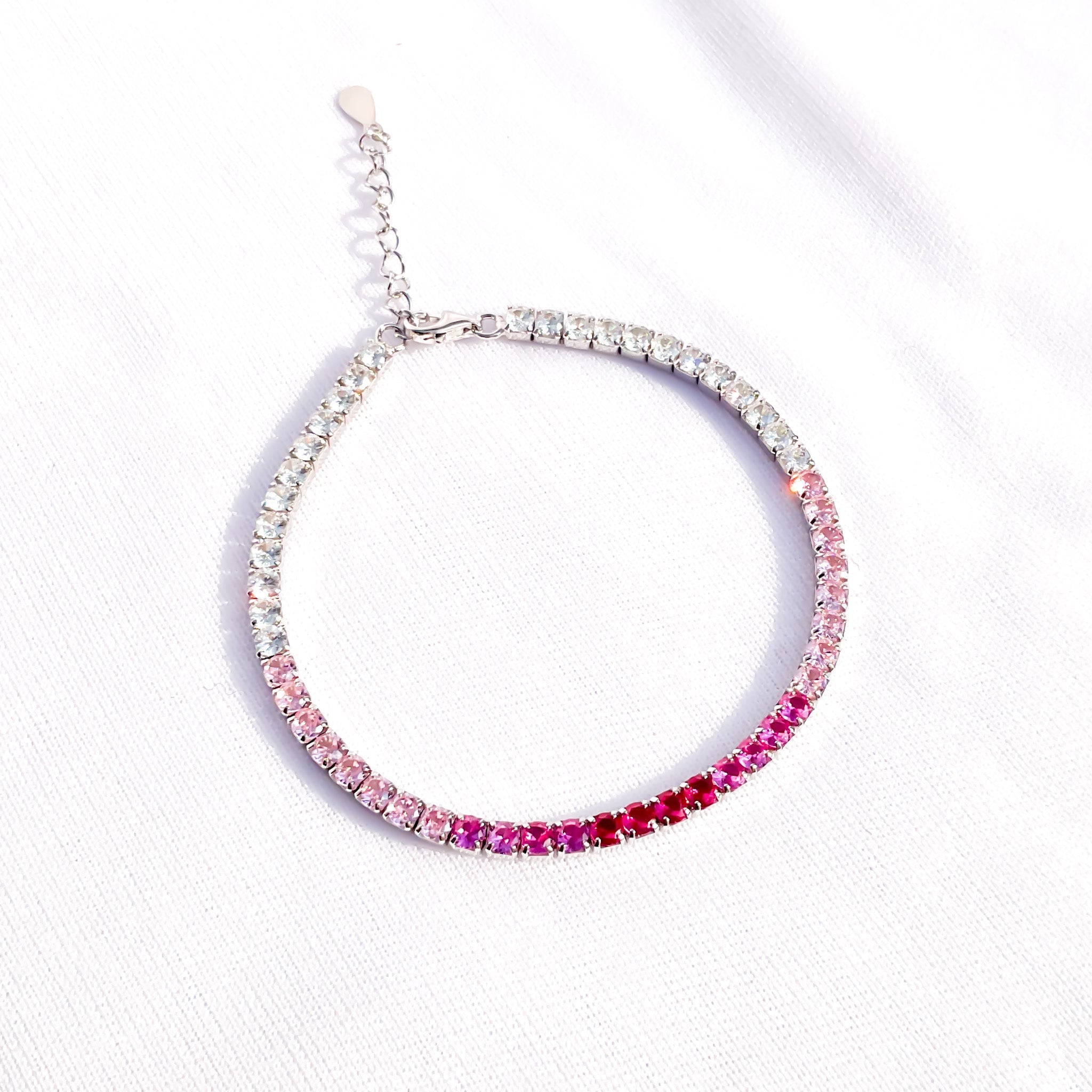 Online Pink diamond bracelet