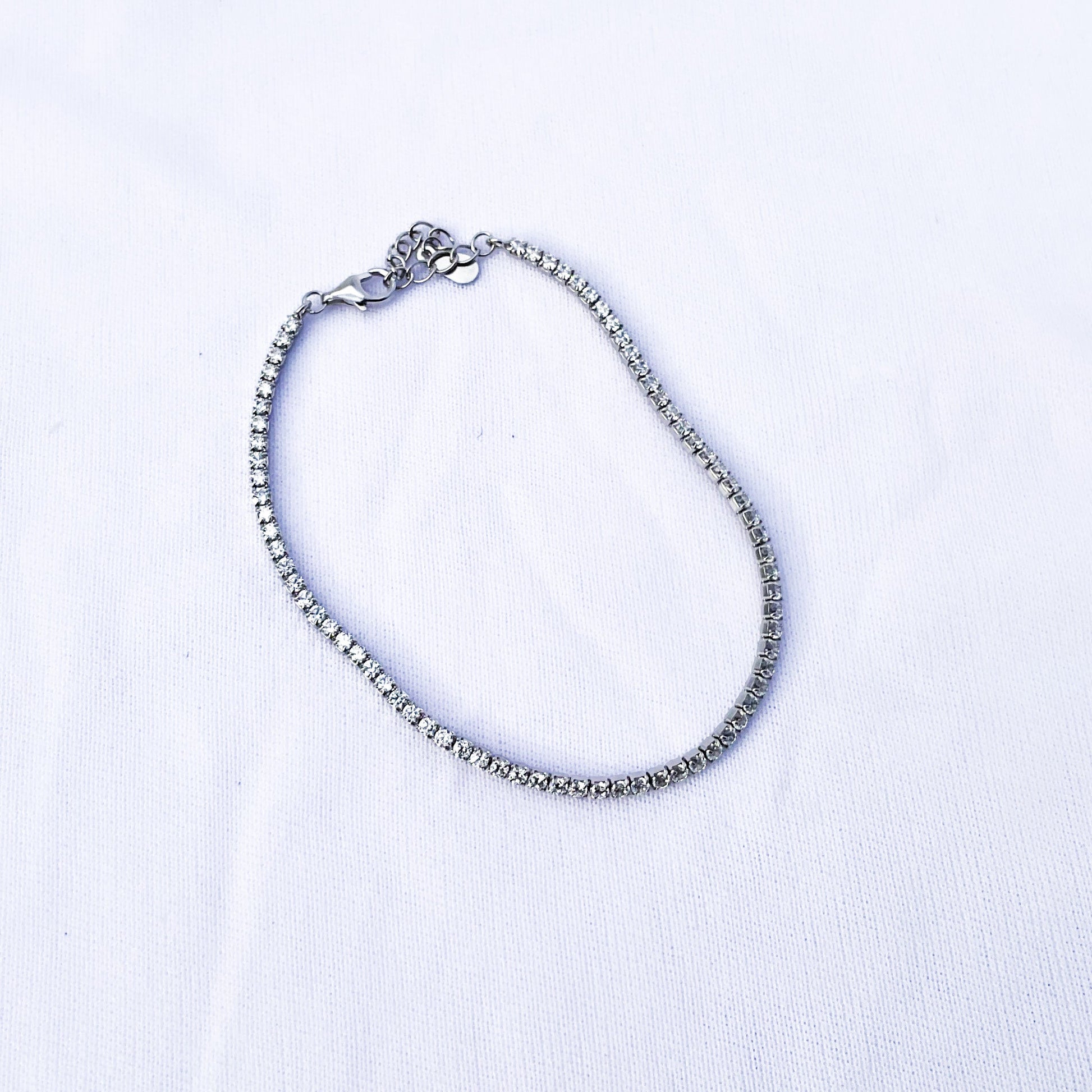 Silver Tennis Bracelet - Sparklet